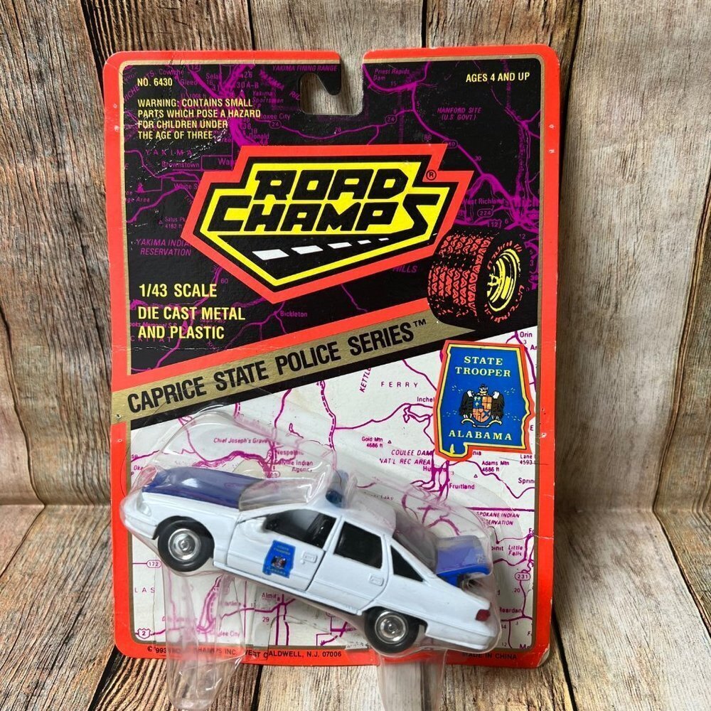 Road Champs Police Series 1996 Alabama State 1:43 Chevy Caprice New In Box
